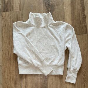 Abercrombie Cozy Gray Turtleneck Sweater